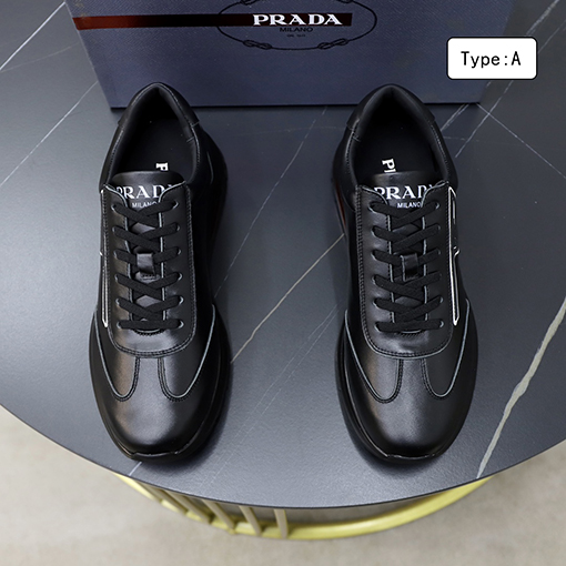 プラダスーパーコピー メンズスニーカー prada白色ロゴ45サイズオーダーメイド