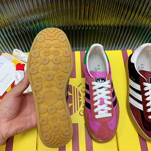 復古系 アディダス×グッチコラボレーション ガゼルスニーカースーパーコピー   Gazelle　10カラー
