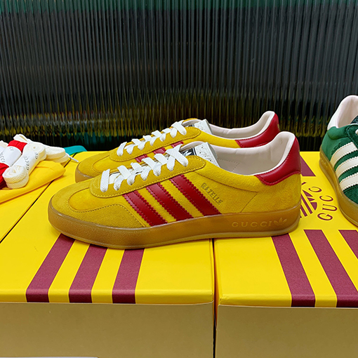 復古系 アディダス×グッチコラボレーション ガゼルスニーカースーパーコピー   Gazelle　10カラー