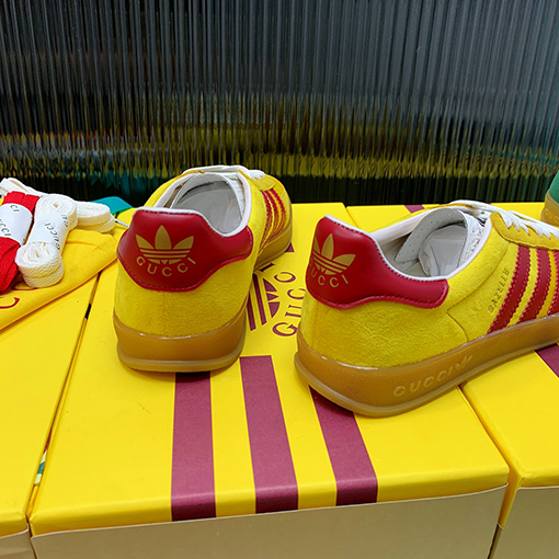 復古系 アディダス×グッチコラボレーション ガゼルスニーカースーパーコピー   Gazelle　10カラー