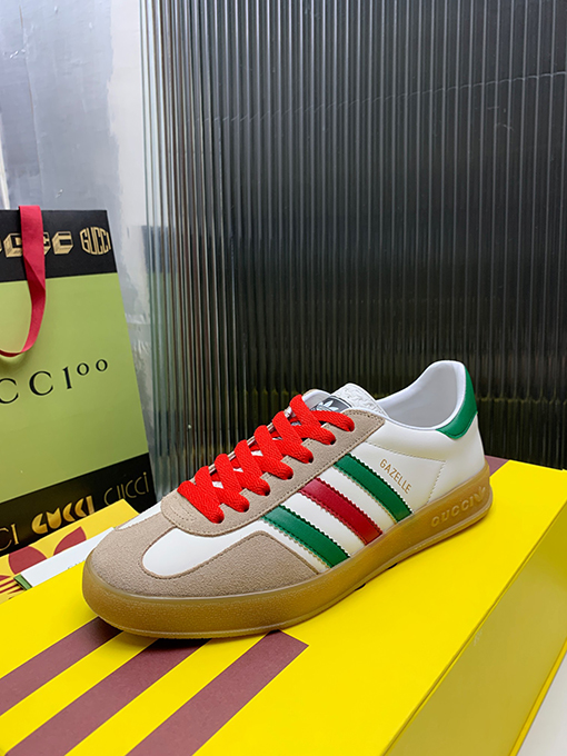 復古系 アディダス×グッチコラボレーション ガゼルスニーカースーパーコピー   Gazelle　3カラー