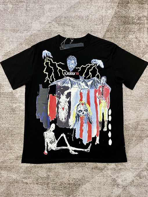 アミリ 服スーパーコピー半袖 Tシャツ ヴァンパイアグラフィティ半袖
