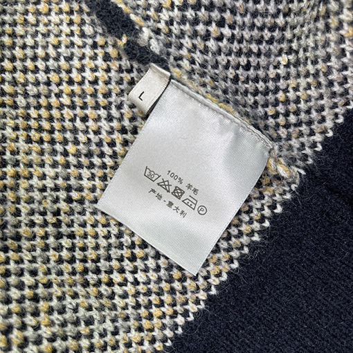 超美品ディオール オブリックフラワーニットセーター　S.M.L