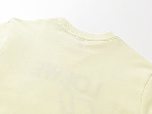 人気再燃!!　 ロエベ22FWクラシックビッグロゴ刺繍ラウンドマンツーマンTシャツ