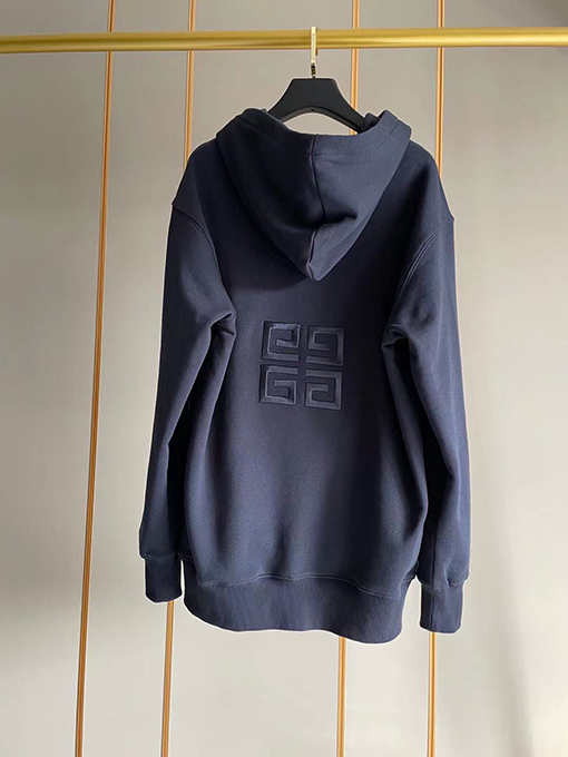 ジバンシイ服スーパーコピー GIVENCHY刺繍ロゴ フード パーカー