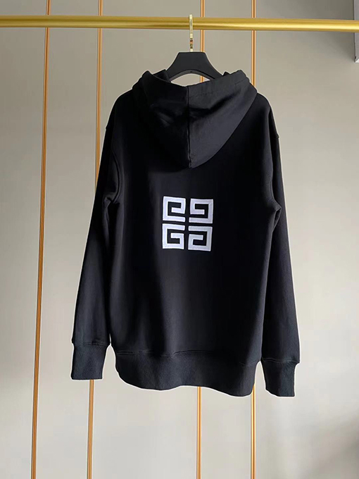 ジバンシイ服スーパーコピー GIVENCHY刺繍ロゴ フード パーカー