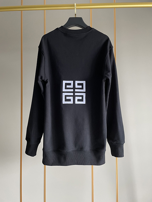 ジバンシイ服スーパーコピー GIVENCHY刺繍ロゴ スウェットTシャツ