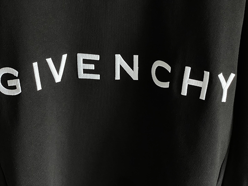 ジバンシイ服スーパーコピー GIVENCHY刺繍ロゴ スウェットTシャツ