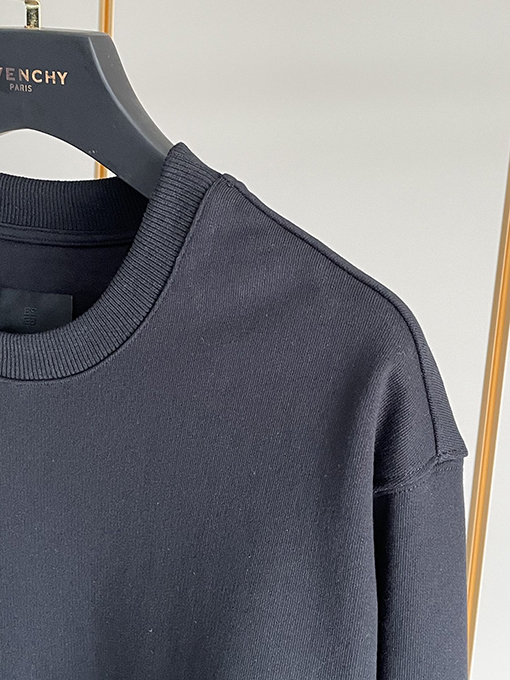 ジバンシイ服スーパーコピー GIVENCHY刺繍ロゴ スウェットTシャツ
