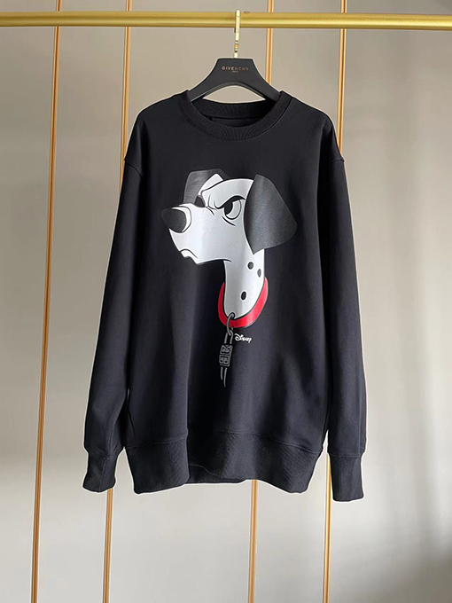 ジバンシイ服スーパーコピー GIVENCHY刺繍ロゴ スウェットTシャツ