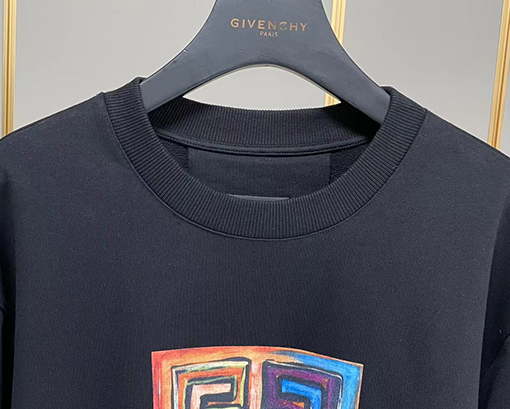 ジバンシイ服スーパーコピー GIVENCHY刺繍ロゴ スウェットTシャツ