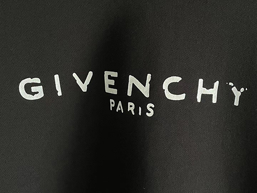 ジバンシイ服スーパーコピー GIVENCHY刺繍ロゴ スウェットTシャツ