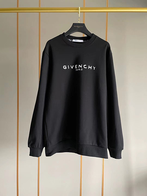 ジバンシイ服スーパーコピー GIVENCHY刺繍ロゴ スウェットTシャツ