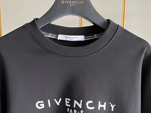 ジバンシイ服スーパーコピー GIVENCHY刺繍ロゴ スウェットTシャツ