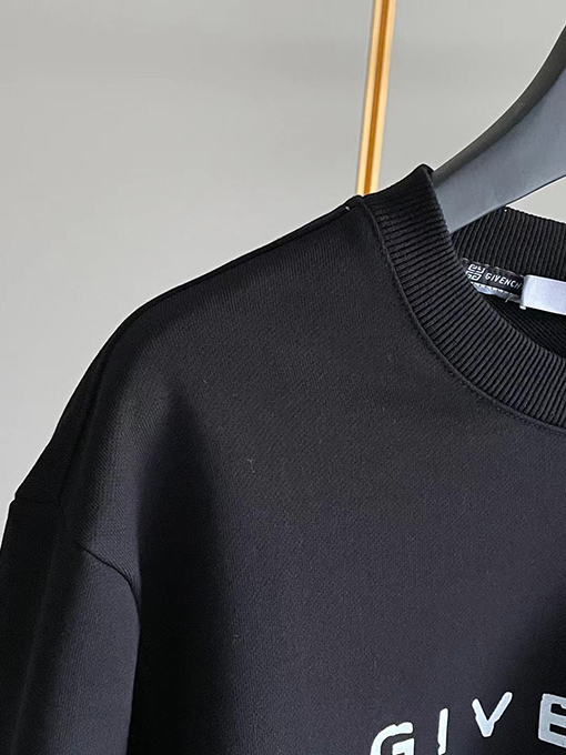 ジバンシイ服スーパーコピー GIVENCHY刺繍ロゴ スウェットTシャツ