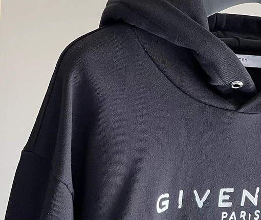 ジバンシイ服スーパーコピー GIVENCHY刺繍ロゴ フード パーカー