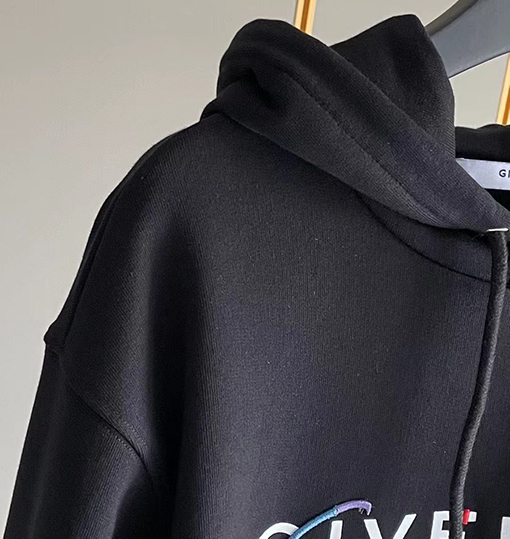 ジバンシイ服スーパーコピー GIVENCHY刺繍ロゴ フード パーカー