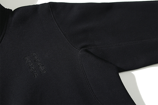 人気 クロムハーツ服コピー スウェットTシャツ 後ろ黄色皮十字架刺繍ポイント