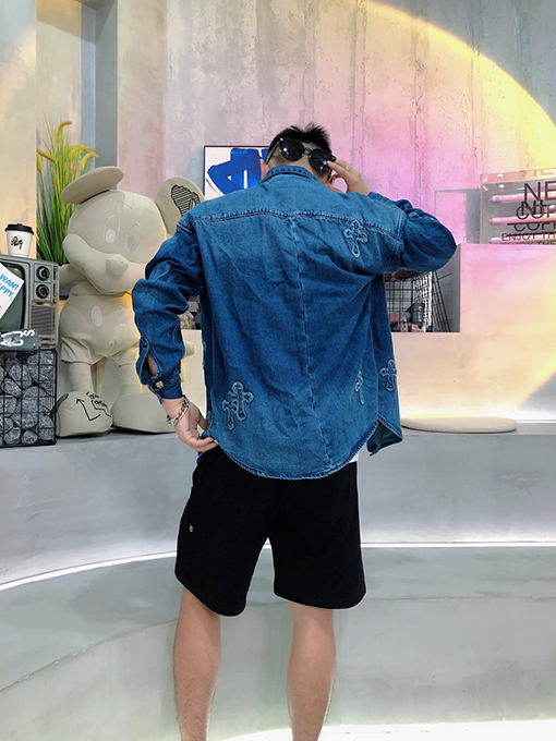 22ss   クロムハーツ服コピー  大人気 デニムシャツ