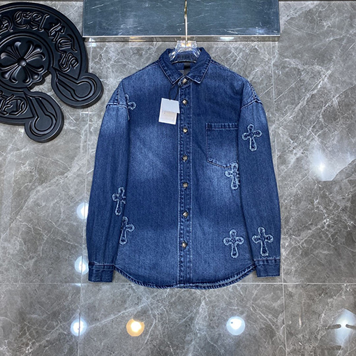 22ss   クロムハーツ服コピー  大人気 デニムシャツ