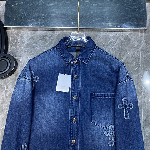 22ss   クロムハーツ服コピー  大人気 デニムシャツ