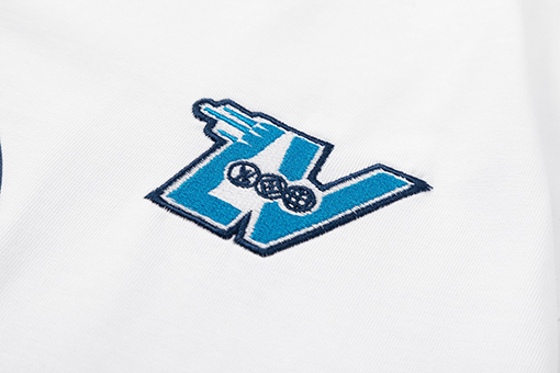 23新品ルイヴィトン服コピー プリント半袖Tシャツメンズファッション通販 2色