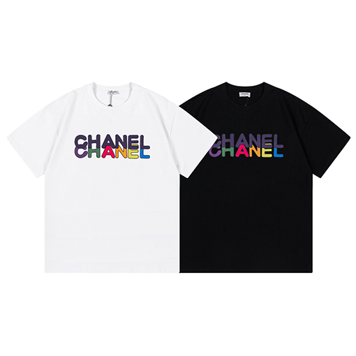 23新品シャネル服コピー 半袖Tシャツ CHANEL プリント