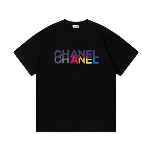23新品シャネル服コピー 半袖Tシャツ CHANEL プリント