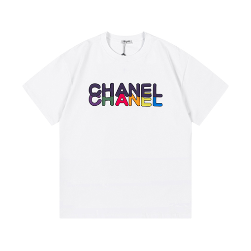 23新品シャネル服コピー 半袖Tシャツ CHANEL プリント