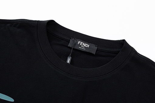 入荷  フェンディ服コピー 半袖Tシャツ FENDI プリント