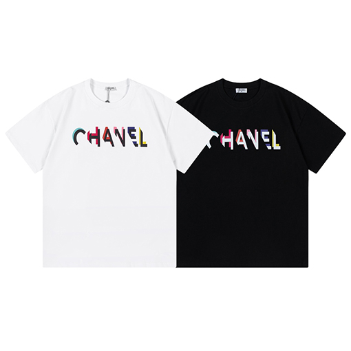 23新品シャネル服コピー 半袖Tシャツ CHANEL プリント