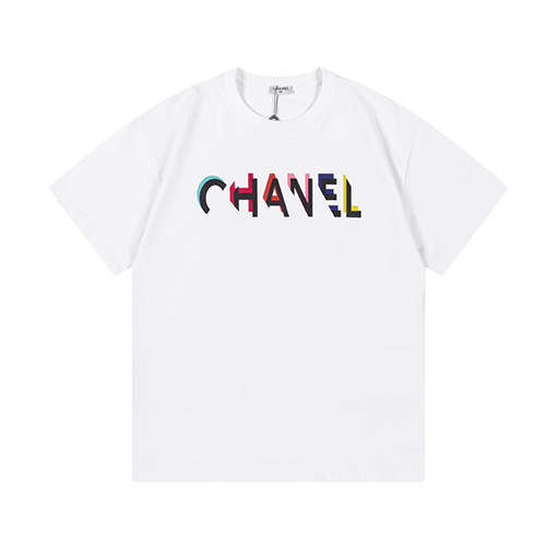 23新品シャネル服コピー 半袖Tシャツ CHANEL プリント