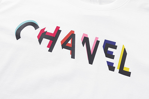 23新品シャネル服コピー 半袖Tシャツ CHANEL プリント