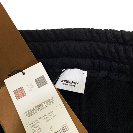 バーバリースーパーコピースウェットパンツBURBERRYロゴ プリント