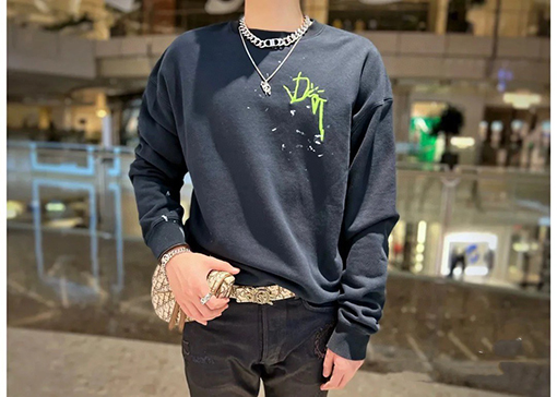 ディオールCACTUS JACKコラボ スウェット長袖 Tシャツ トップス