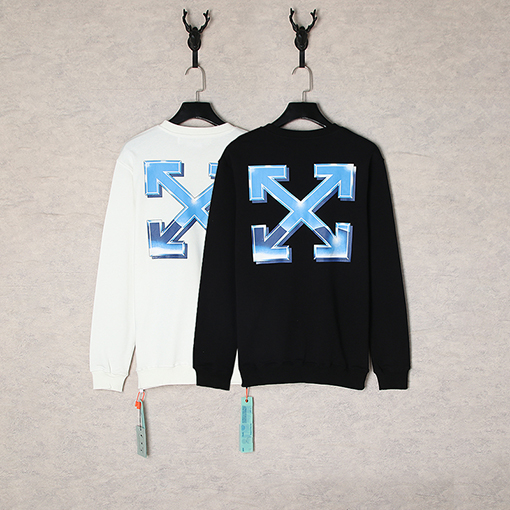 入荷!!オフホワイト服コピースウェット長袖 Tシャツ トップス