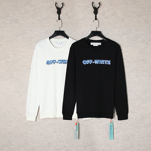 入荷!!オフホワイト服コピースウェット長袖 Tシャツ トップス