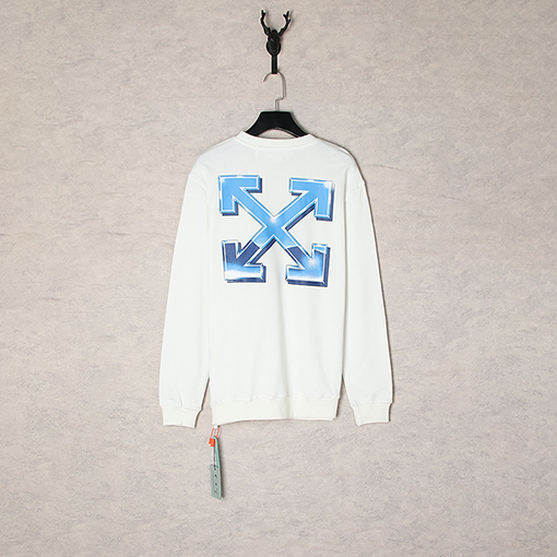 入荷!!オフホワイト服コピースウェット長袖 Tシャツ トップス