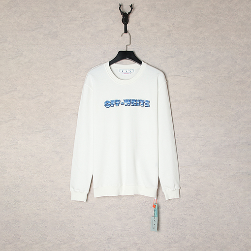 入荷!!オフホワイト服コピースウェット長袖 Tシャツ トップス