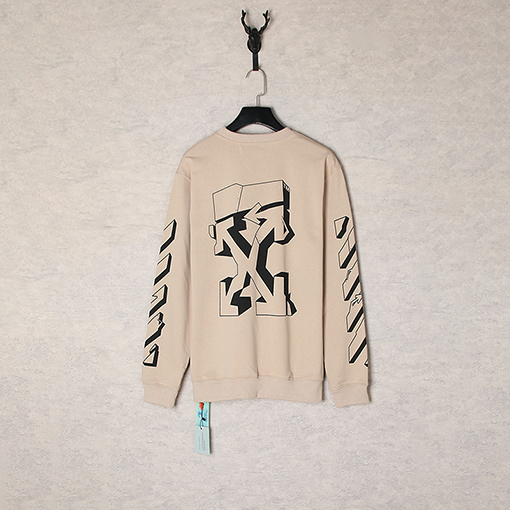 入荷!!オフホワイト服コピースウェット長袖 Tシャツ トップス