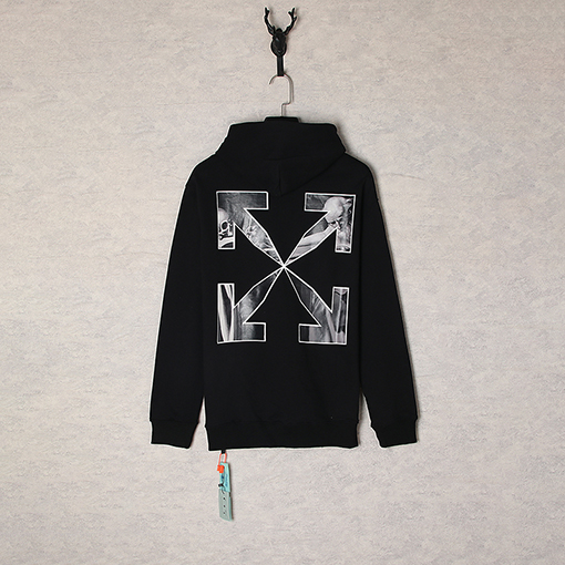 入荷!!オフホワイト服コピースフード パーカー トップス