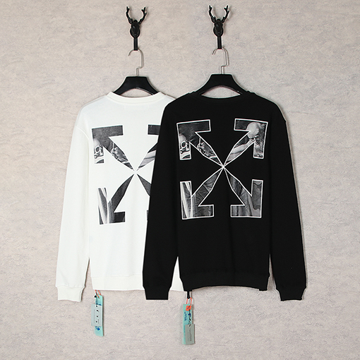 オフホワイトコピー服 スウェット長袖 Tシャツ トップス