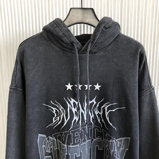 23SS新品ジバンシイスーパーコピーフード パーカー GIVENCHYロゴ