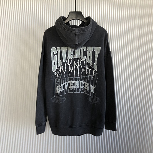 23SS新品ジバンシイスーパーコピーフード パーカー GIVENCHYロゴ