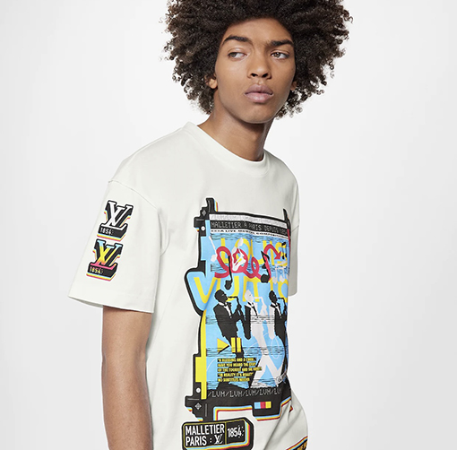 ヴィトン服コピー 半袖 Tシャツ JAZZ FLYERS