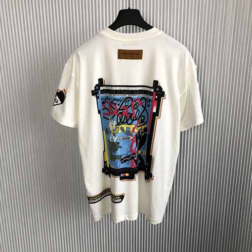 ヴィトン服コピー 半袖 Tシャツ JAZZ FLYERS