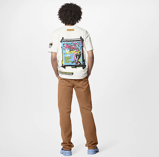 ヴィトン服コピー 半袖 Tシャツ JAZZ FLYERS