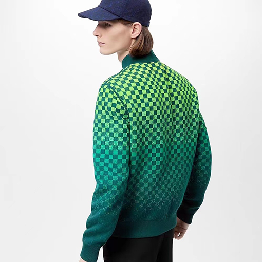 ヴィトン服コピー 両面 ジップアップ ジャケット アウター