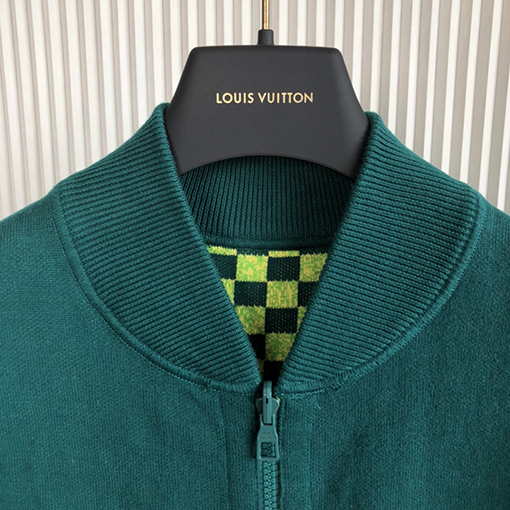 ヴィトン服コピー 両面 ジップアップ ジャケット アウター
