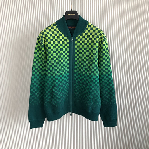 ヴィトン服コピー 両面 ジップアップ ジャケット アウター